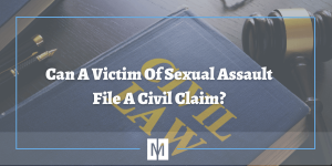 can a victim file a civil claim