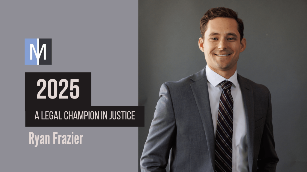 2025 A Legal Champion in Justice - Ryan Frazier